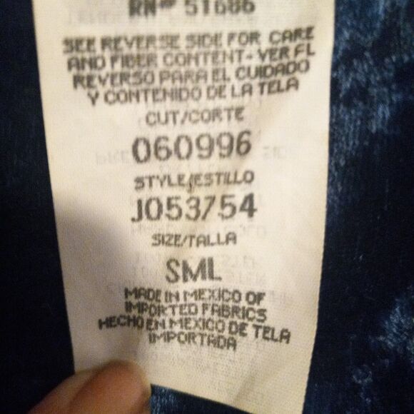 Vintage All That Jazz Crushed Velvet Dress-Small-Skater-Lined-Strappy-Navy-Y2K - Picture 8 of 8